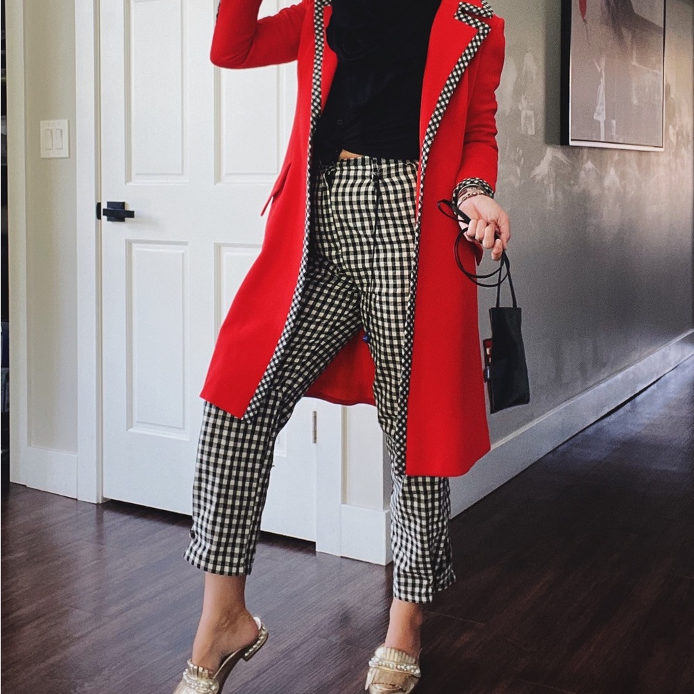 Vintage Style Cigarette Pants